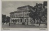AK Braunschweig Staatstheater mit Menschen 1940