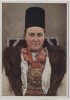 Künstler-AK Hans Retzlaff Braut aus Urwegen im Untnerwald Siebenbürgisch-sächsische Volkstrachten Nr. 2 VDA 1935