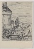 Künstler-AK Reimesch Hohkönigsburg bei Schlettstadt Orschwiller Elsaß Das größere Reich VDA Nr. 3 Frankreich 1935