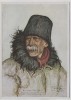 Künstler-AK Otto Engelhardt Kyffhäuser Bauer Gottlieb Ludwig Vom großen Treck VDA Nr. 4 1935