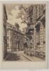 Künstler-AK Ragimund Reimesch Prag Clam Gallas Palais am Marienplatz in der Altstadt Tschechien VDA Nr. 2 1935