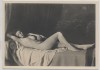 VERKAUFT !!!   Künstler-AK Johann Schult Die Ruhende Akt München Haus der Deutschen Kunst HDK 410 2 1935