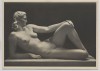 Künstler-AK Fritz Klimsch Die Woge Akt Plastik München Haus der Deutschen Kunst HDK 427 1935