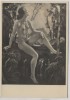 Künstler-AK Ernst Liebermann Najade an der Quelle Akt München Haus der Deutschen Kunst HDK 408 1935