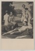 VERKAUFT !!!   Künstler-AK Ivo Saliger Wien Bad der Diana Akt München Haus der Deutschen Kunst HDK 83 1935