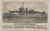 VERKAUFT !!!   Liedkarte Foto denn wir fahren gegen Engeland H. Löns Minensuchboot Verlag Horn 1940