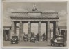 AK Foto Berlin Brandenburger Tor viele Autos 1933