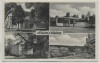 VERKAUFT !!!   AK Mehrbild Hahn in Oldenburg Schützenhof Bahnhof .. b. Rastede 1954