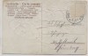 Präge-AK Mann mit Trompete und Frau Gedicht Jugendstil 1900