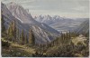 Künstler-AK Hochlandhütte am Wörner bei Mittenwald R. Reschreiter 1915