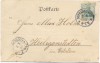 VERKAUFT !!!   AK Flugzeug Modell Zukunft gelaufen 1903 RAR
