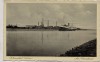 AK Blumenthal Unterweser Am Weserstrand mit Schiff und Fabrik Bremen 1940