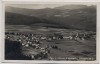 AK Foto Bischofsgrün Blick vom Schneeberg Ortsansicht 1940
