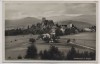AK Foto Weißenstein bei Regen Ortsansicht mit Ruine 1940
