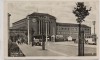 AK Foto Zwickau in Sachsen Hauptbahnhof mit Straßenbahn Autos 1951