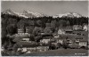 AK Foto Bad Kohlgrub Ortsansicht mit Teufelstättkopf Laubeneck Hennenkopf 1970