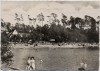 AK Foto Auto-Rast und Strandbad Seelze Blauer See 1960