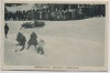AK Oberhof in Thüringen Bobrennen Große Kurve Bob Bobbahn viele Menschen 1930