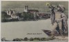 AK Säckingen Behüt dich Gott ! Ortsansicht mit Trompeter 1912