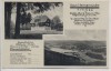 Werbe-AK Titisee Haus Hermannsruhe Titisee-Neustadt 1950