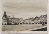AK Foto Arnau a. d. Elbe Marktplatz mit Geschäften Hostinné Sudetengau Tschechien 1941