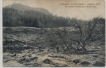 VERKAUFT !!!   AK Krochwitz Erdrutsch Ostern 1914 Hopfenberg Chrochvice Tetschen Děčín Böhmen Tschechien