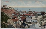 VERKAUFT !!!   AK Helgoland Ortsansicht Ober- und Unterland 1911