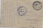 AK Château-Salins Salzburg Kaiserliche Oberförsterei Feldpost Lothringen Frankreich 1916
