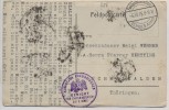 VERKAUFT !!!   AK Białystok Hotel Ritz Stempel Königlich Preussisches Gericht Kriegsgerichtssekretär Werner Feldpost Polen 1915 RAR