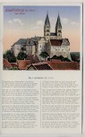 AK Quedlinburg am Harz Der Dom mit Gedicht 1910