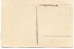 Künstler-AK Feldpostkarte R. Blumenschein Soldaten mit Hacke Spaten 1914