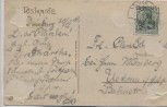 AK Duisburg Kaiserdenkmal auf dem Kaiserberg mit Kanone 1909