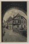 AK Alzey Schloß-Gasse 1920