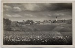 AK Foto St. Johann am Walde Ortsansicht mit Kirche Oberösterreich Österreich 1944
