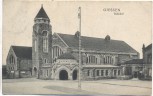 VERKAUFT !!!   AK Giessen Gießen Bahnhof Hessen 1906