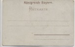 AK Litho Prinz Luitpold Bayern 80. Geburtstag Gedicht Wappen Frau 21. März 1901 RAR