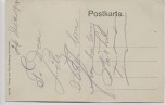 VERKAUFT !!!   AK Schlebusch Villa Rhodius mit Menschen b. Leverkusen 1918 RAR