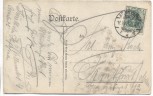 AK Arnstadt Großes Wehr Thüringen 1907