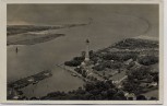 AK Foto Ostseebad Swinemünde Osternothafen Świnoujście Luftbild Pommern Polen 1935