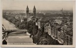 AK Foto München Isarpartie mit Maximilianskirche 1954