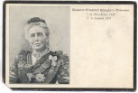 AK Sterbekarte Kaiserin Friedrich Königin v. Preussen Adel 1901