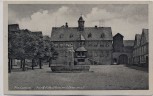VERKAUFT !!!   AK Hadamar Adolf Hitler Platz mit Ehrenmal 1939