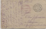 AK Karlsruhe Bays-Straße Feldpost 1915 RAR