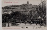 AK Turmberg bei Durlach mit Menschen Karlsruhe 1905