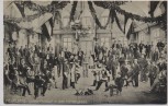 AK Heidelberg Corps-Mensur in der Hirschgasse 1910