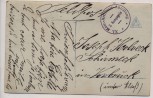 AK Monarchie Friedrich II. der Große Schiffe 1.WK Monarchen Feldpost 1914