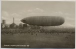 AK Foto Parseval Zeppelin in Augsburg am 13. Oktober 1909 RAR