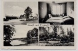 AK Mehrbild Gruß aus Tostedt Motel Tankstelle Badeanstalt Denkmal 1950 RAR