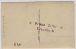 VERKAUFT !!!   AK Foto Dresden Vereiste Elbe mit Hofkirche viele Menschen 1929
