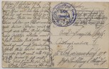 AK Posen Poznań Ansiedlungskommission und Paulikirche Feldpost Polen 1916